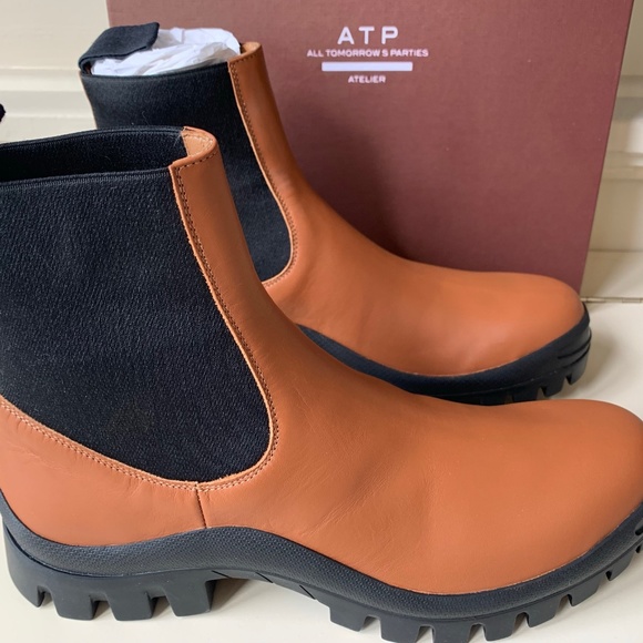 ATP Atelier Chunky Lugsole Leather Boots